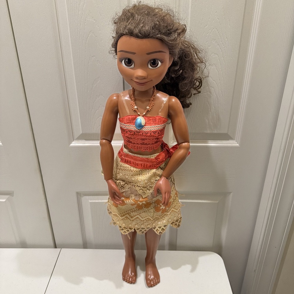 Disney Princess MY SIZE Posable Jointed Moana 32" Doll Jakks Pacific Articulated